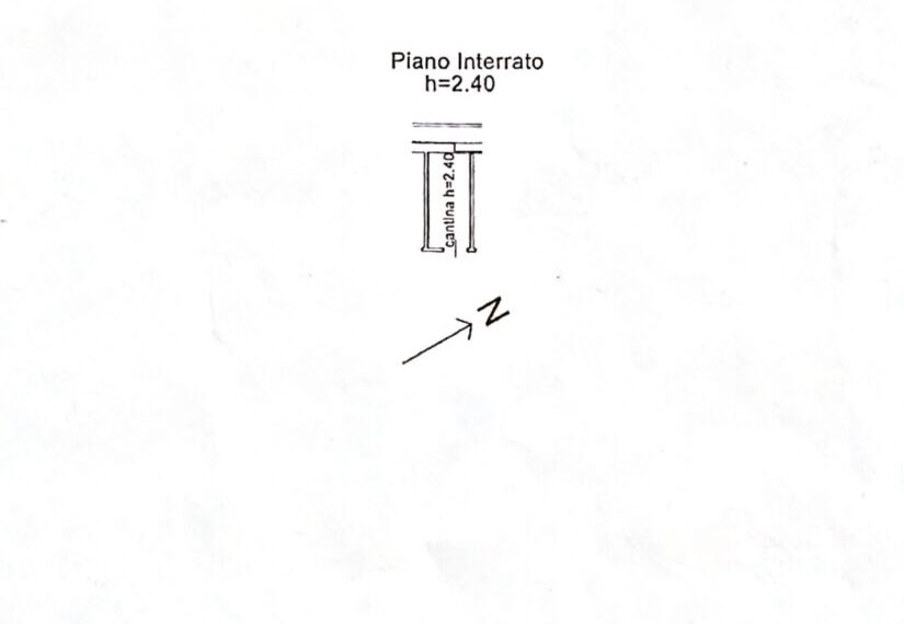 planimetria cantina